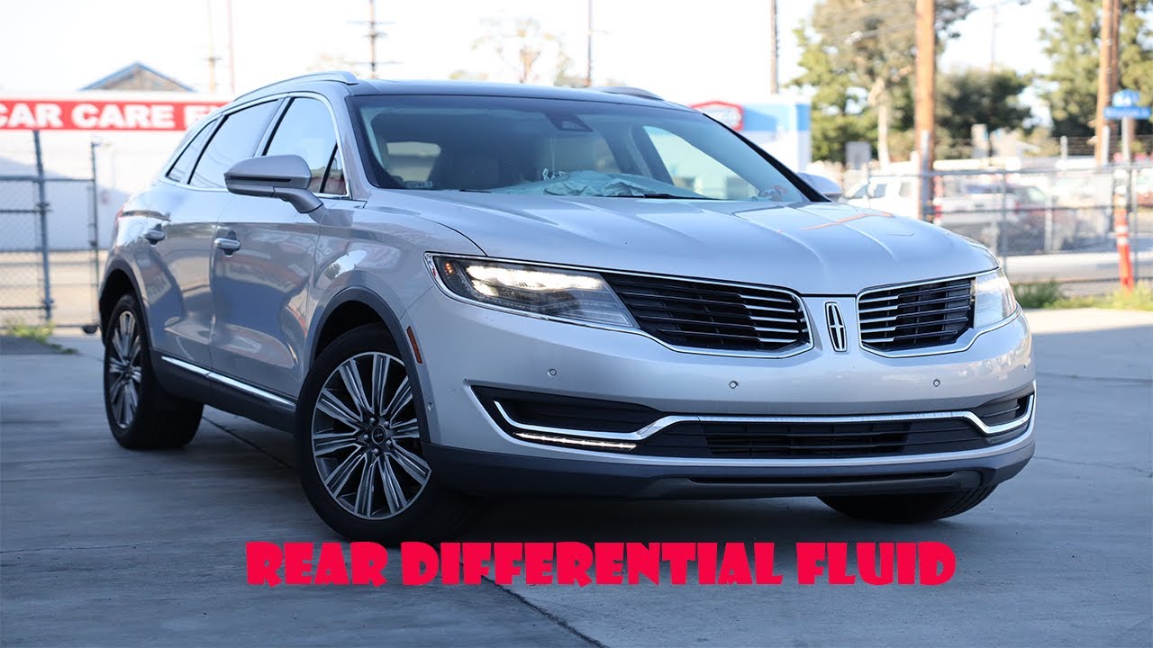 2016-2023 Ford Edge SPORT/ST/ Lincoln MKX Blacklabel 2.7 Eco boost AWD Differential Fluid Service