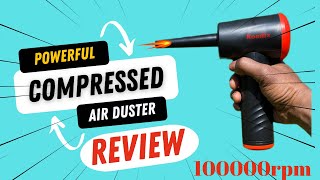 Blast Away Dust & Grime! Roedix Compressed Air Duster Review 100000rpm