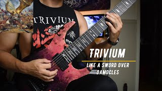 Trivium - Like a Sword Over Damocles - Guitar Cover(All Solos) [Jackson KV7] [Legator NX7FR]