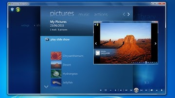 How to Create Slideshow With Music Windows 7 Media Center