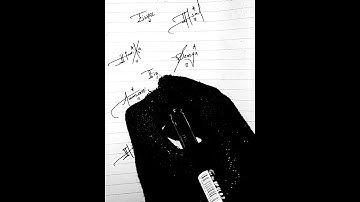 fiza ♥️🥰signature of my name❤🔥🥰 caligraphy#rk_writes_07