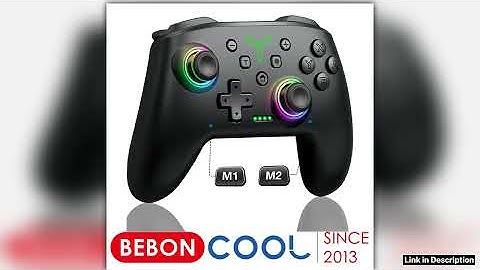 BEBONCOOL Wireless Bluetooth Controller For Nintendo Switch OLEDLiteAndroidios WiredWireless Connec