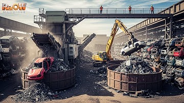 30 Most Insane Shredding & Crushing Machines That Obliterate Everything |  Scrap Processing #2