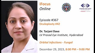 Fungal Orbital Infections by Dr Tarjani Dave,  Friday, Dec 29, 8:00 PM to 9:00 PM IST screenshot 5