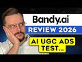 Bandy AI Review - (2026) I Tried to Make AI UGC Ads For Ecommerce - Here’s the Result…