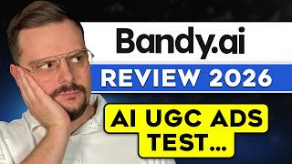 Bandy AI Review - (2026) I Tried to Make AI UGC Ads For Ecommerce - Here’s the Result…