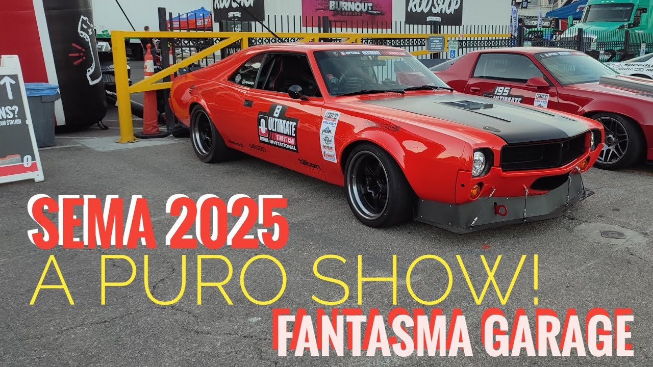 Дрифт, выгорание и мотоциклы на SEMA 2025