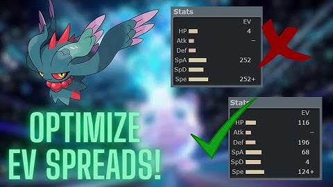 How to OPTIMIZE EV spreads in Competitive Pokemon | Scarlet & Violet VGC | Regulation F