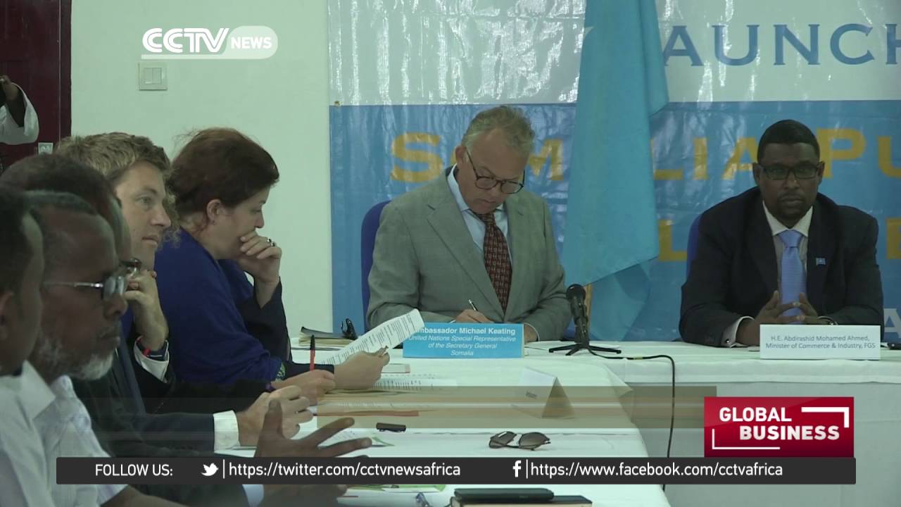Still from Somalia launches platform for Public and Private sector Dialogue