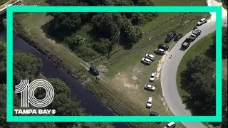 Sky10 flies over Myakkahatchee Creek Environmental Park after Brian Laundrie's belongings found