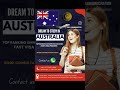 DRAEM TO STUDY IN AUSTRALIA | APPLY NOW | NC JAIN IMMIGRATION |