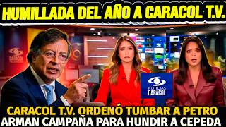 CARACOL ACABADO, NO LE SALIÓ NADA CONTRA PETRO: SE ACABÓ SHOW CONTRA PRESI: PETRO LOS TUMBÓ CON ESTO