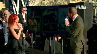 Aloe Blacc Red Carpet Interview - AMAs 2013