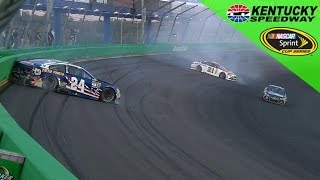 Blaney spins into Elliott as the rookies wreck