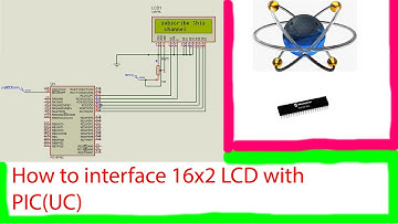interfacing of 16 x2 LCD with PIC(UC) /   how to show any data on 16x2 LCD using PIC(UC)