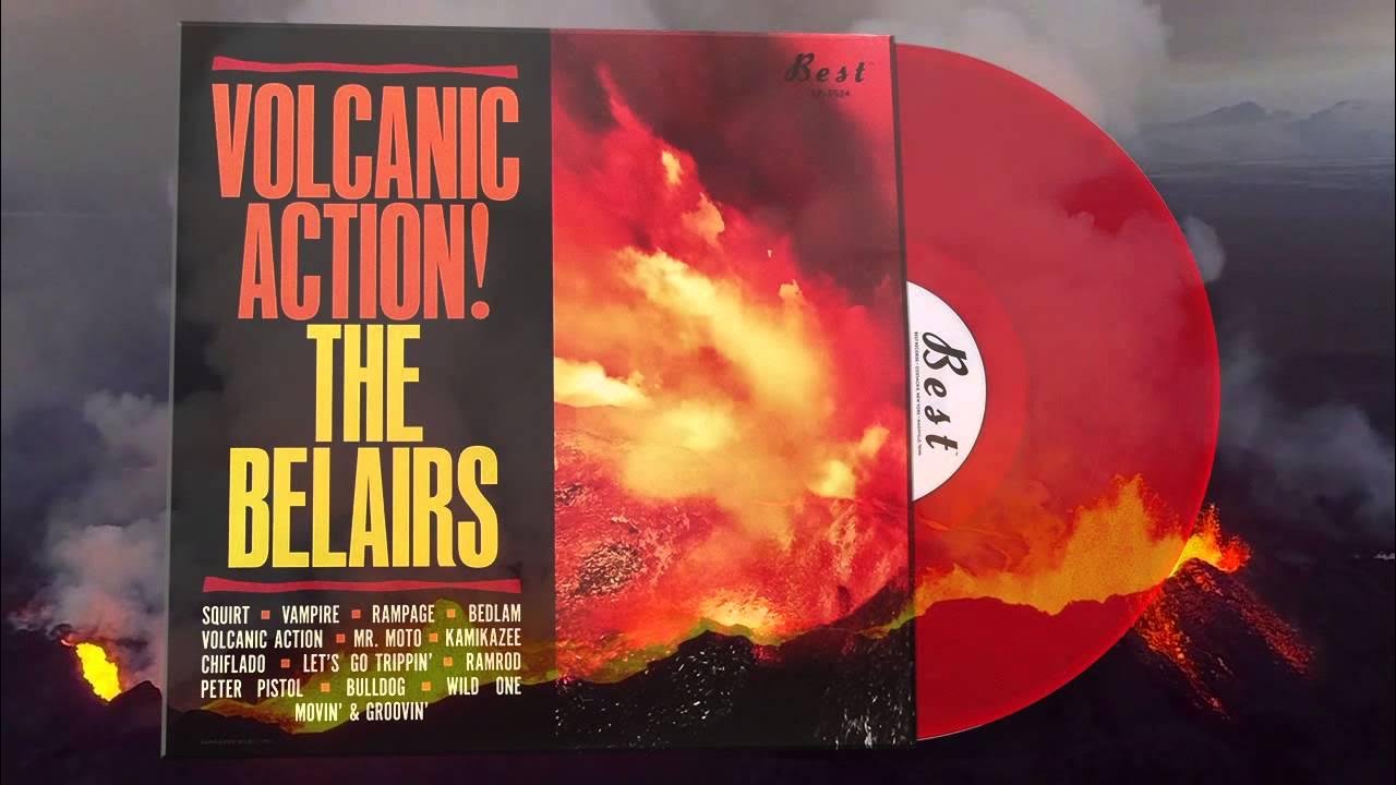 The Belairs - Volcanic Action - Record Store Day! - Red Vinyl The Belairs - Volcanic Action - Record Store Day! - Red Vinyl