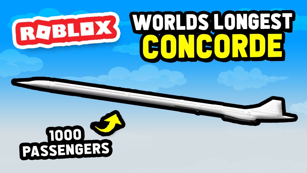 Building the BIGGEST CONCORDE in Cabin Crew Simulator (Roblox)