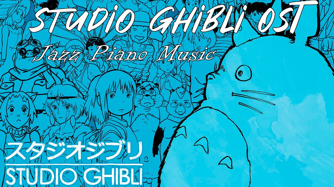 STUDIO GHIBLI JAZZ Relaxing Jazz & Bossa Nova Music Cover ☕ Cafe