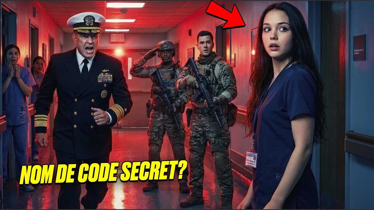 La nouvelle infirmière allait rentrer — quand un amiral cria son ancien nom de code