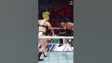 The kick was even more funny than The Undertaker #wwe2k25 #nxt1up #sportsentertainment #wwe