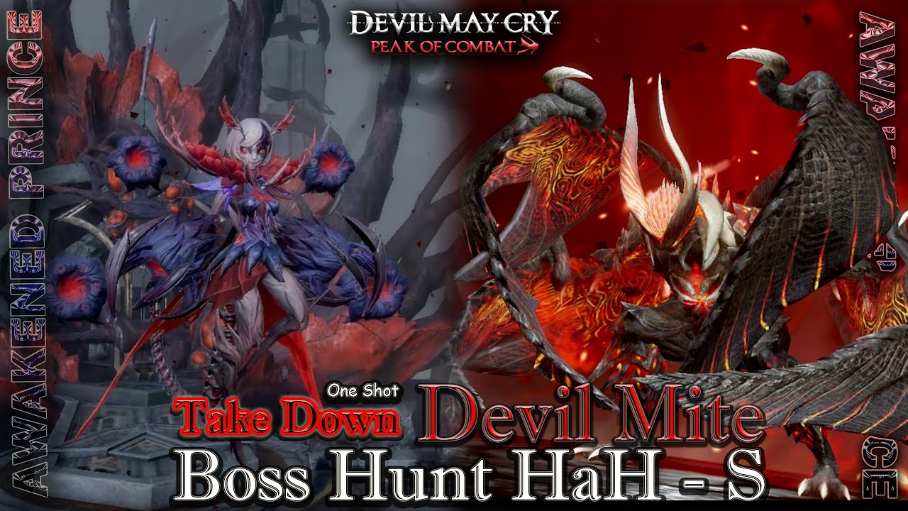 One Shot | Takedown Devil Mite | Boss Hunt HaH-S | Devil May Cry: Peak of Combat | ASIA