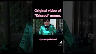 Original Video Of The Krissed Meme