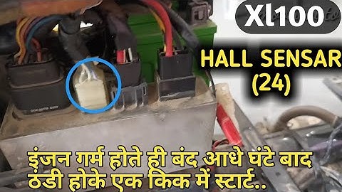 Tvs xl100 current problem /hall sensar folt /moon auto