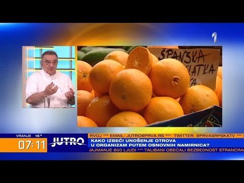JUTRO - Kako očistiti voće i povrće od pesticida? | PRVA