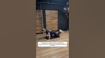 FLEXÃO DE BRAÇOS COM APOIO (de joelhos)