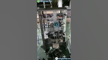 Automatic Vertical Granular Packaging Machine With An Electronic Weigher #packagingautomation