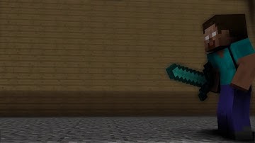 Minecraft animation (made with Mine-Imator 1.0.0)