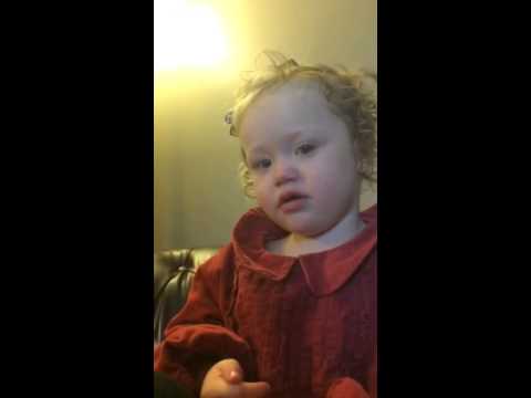 Funniest baby struggles to say I'm Sorry!