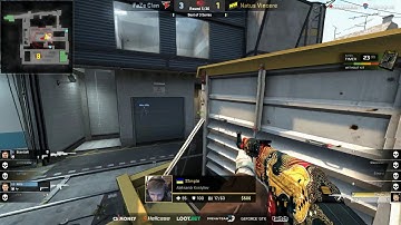 S1mple 1v3 clutch - Faze vs Navi - StarLadder S4