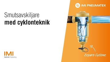 Zeparo Cyclone - effektiv smutsavskiljning i VVS-system