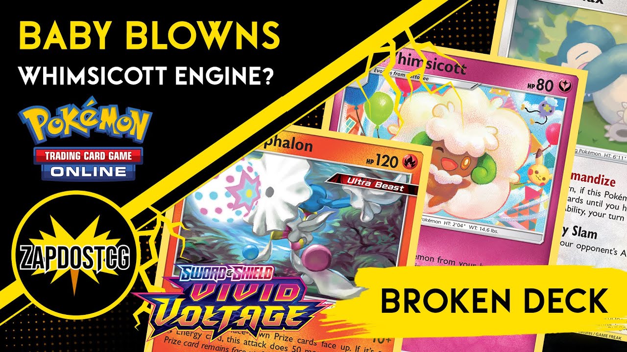 Baby Blacephalon Deck With Whimsicott Best Way To Play Blown Pokemon Tcg Youtube