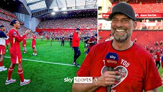 Klopp final post match interview as Liverpool manager | 'I'm so thankful and grateful'