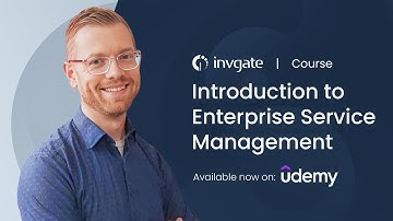 Join our new Enterprise Service Management course