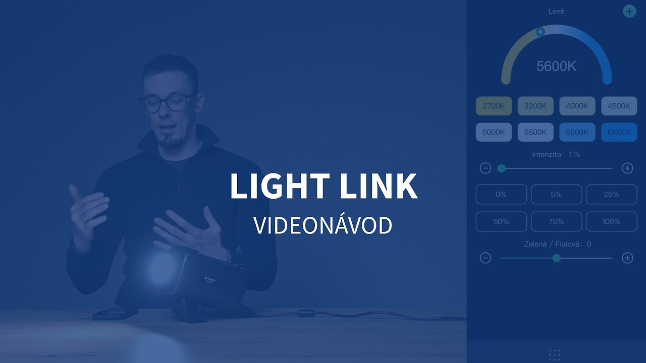 Aplikace Light Link | VIDEONÁVOD - YouTube