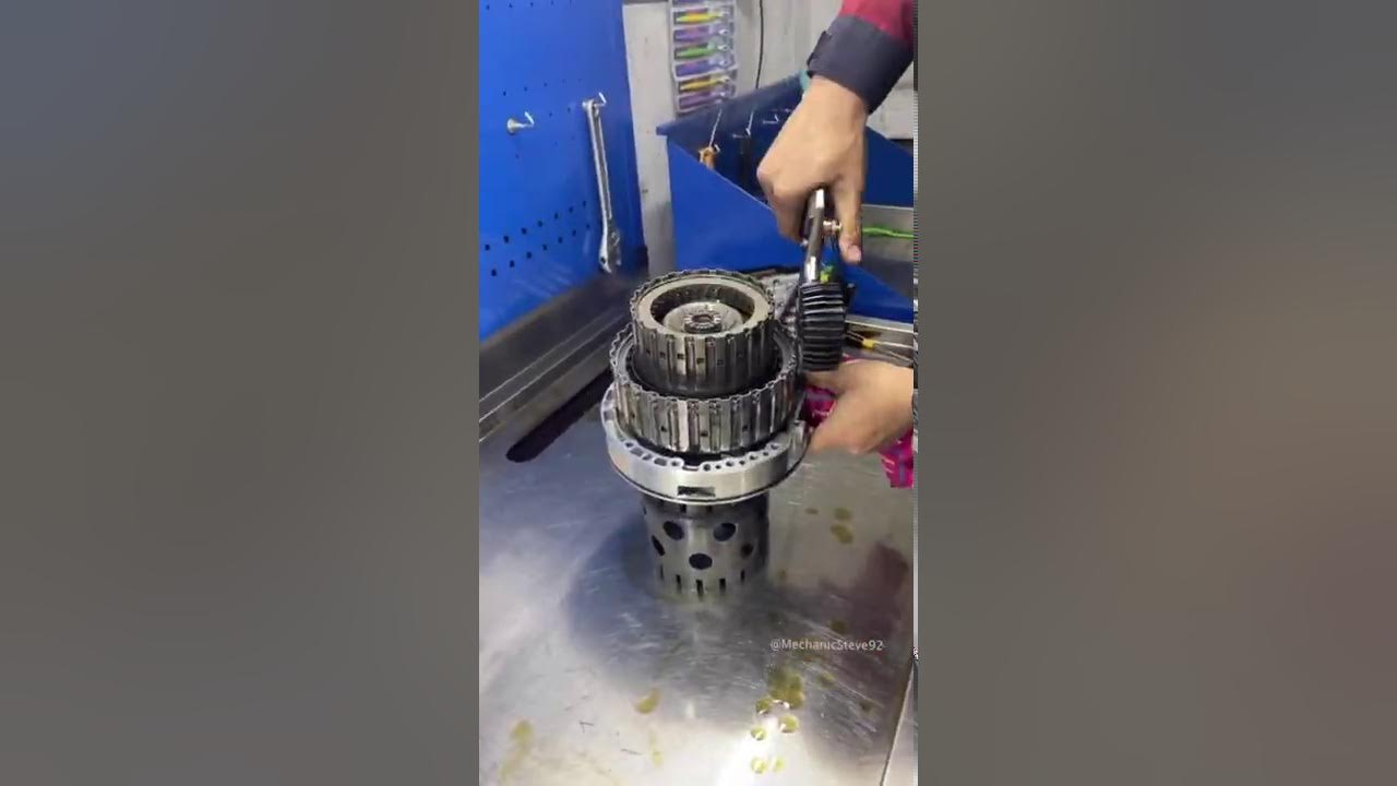 BMW Transmission Repair Full Process YouTube