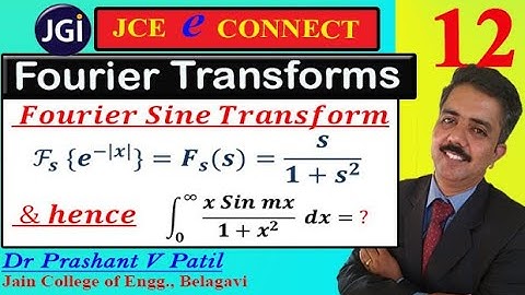 Fourier Sine Transform || e^(-|x|) || Fourier Transform || 18mat31 || Dr Prashant Patil