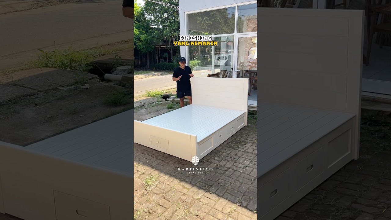 Dipan minimalis kayu jati kualitas terbaik dari jepara 