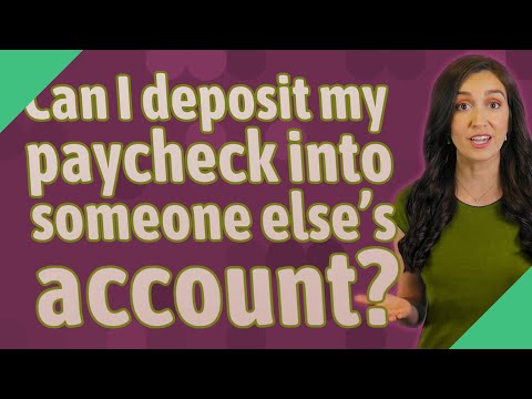 Can I deposit