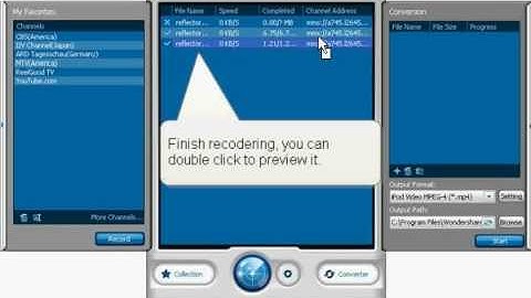 How to download, record online TV shows with Wondershare Streaming Video Recorder?