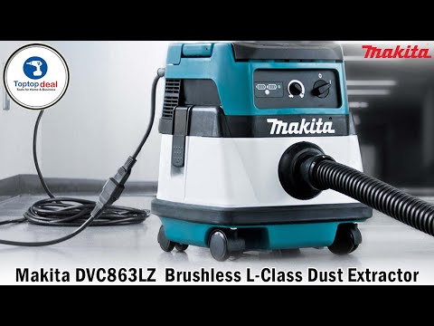 Makita DVC863LZ 36V LXT Brushless L-Class Dust Extractor