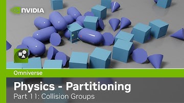 Omniverse Physics Extension - Kit104 - Part: 11: Simulation Partitioning - Collision Groups