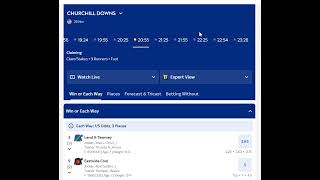 RACE 1 TO RACE 12/ CHURCHILL DOWNS/  RESULTS / 28 NOV 2025 RACES