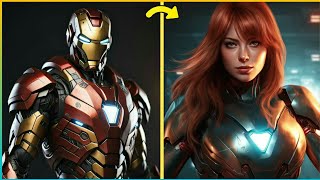 Superhero Male To Female | Super Heroine | Superheros Female Version | #9