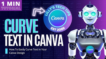 How To CURVE TEXT in Canva | Quick Tutorial