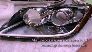 Mazda CX-7 замена линз на биксеноновые Hella 3R D2S Mazda CX-7 замена линз на биксеноновые Hella 3R D2S