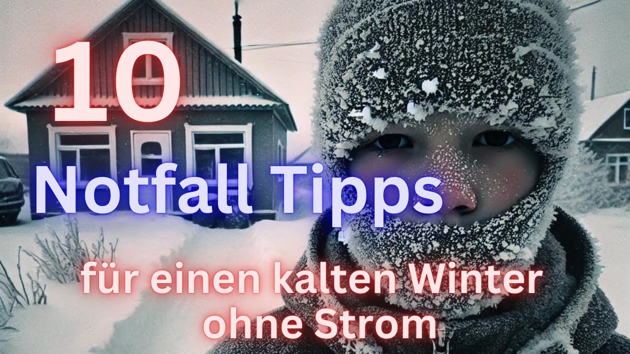 Mach dich bereit, einen kalten Winter ohne Strom zu überstehen #krisenvorsorge  #prepping #blackout
